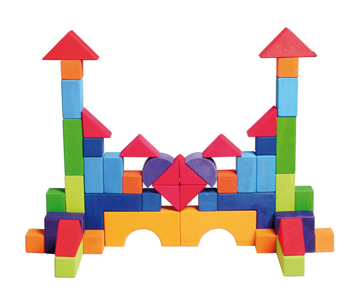 Grimm's 46pc Basic Building Set