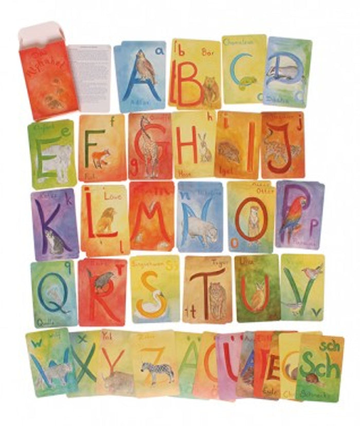 Grimm's German Alphabet Cards