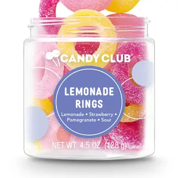 Gummy Lemonade Rings Small Cup