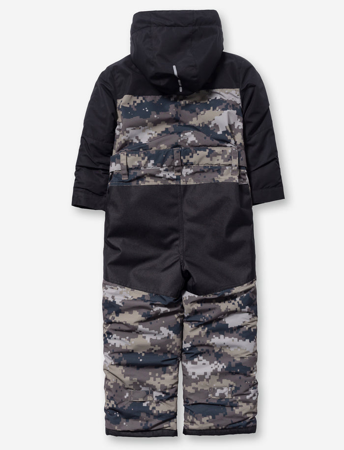 Habit de neige 1 pièce à motif camouflage pour petit garçon