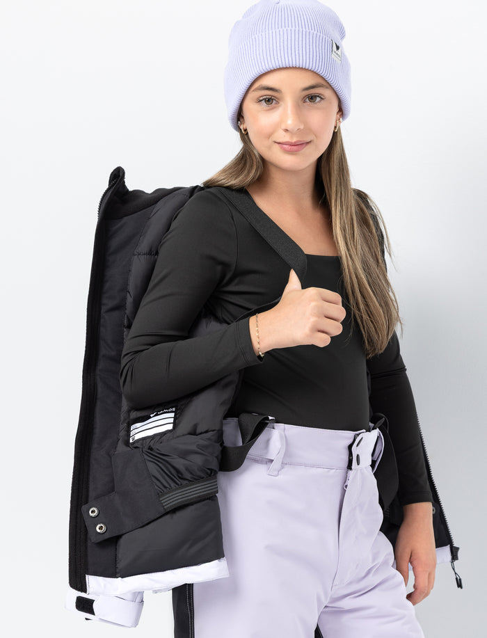 Habit de neige 2 pièces imprimé pour ado fille