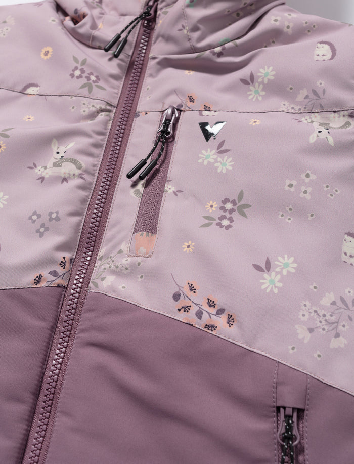 Habit de neige 2 pièces imprimé pour petite fille
