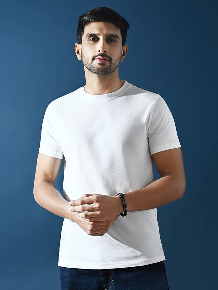 Habit Black & White Organic Cotton T-Shirt