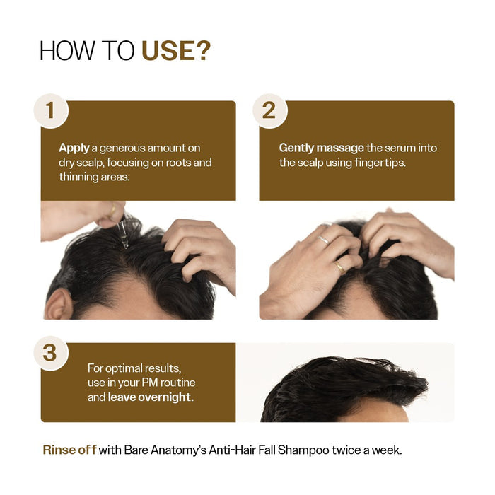 Hair Growth Dropper (30 ml) + Roll On (25 ml) Duo