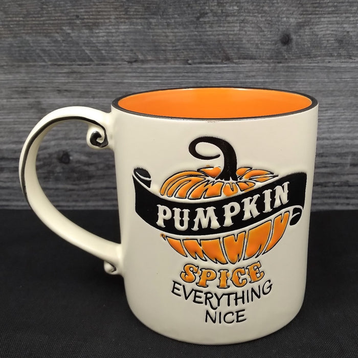 Halloween Pumpkin Spice Coffee Mug Ceramics Tea Cup 21oz 621ml by Blue Sky