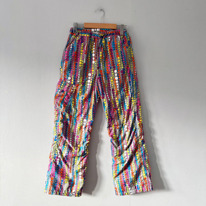 Hanna Andersson	/ Grey colourful snow pants / 150(12Y)
