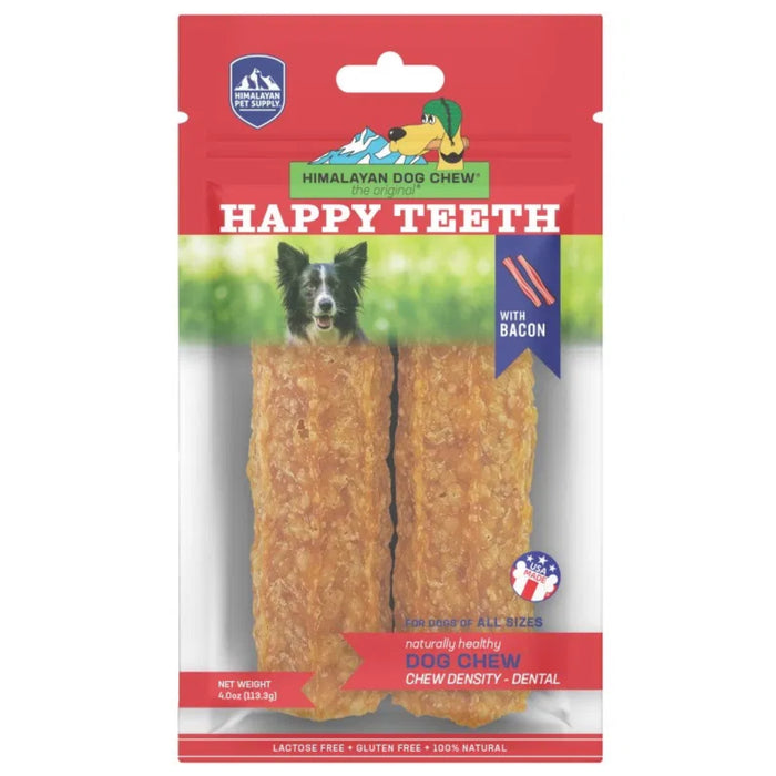 Happy Teeth Chew-Bacon Flavor