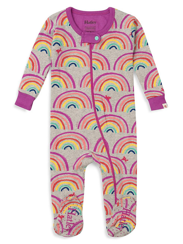 Hatley Footed Coverall - Rainbow Dreams