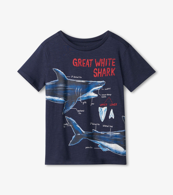 Hatley Graphic Tee - Great White Shark