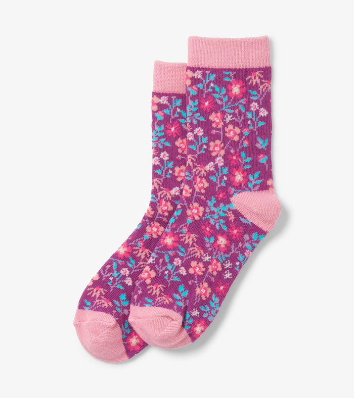 Hatley Kids Crew Socks - Wild Flowers