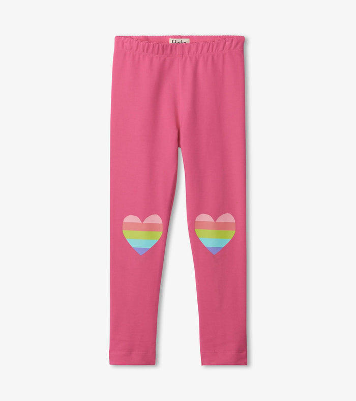 Hatley Leggings - Rainbow Heart