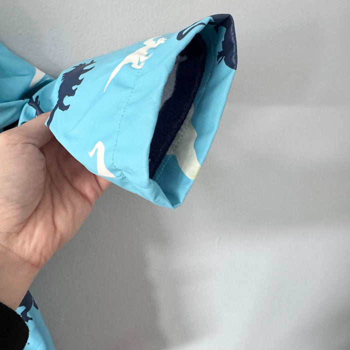 Hatley / Light blue x dinosaur rain jacket / 7Y