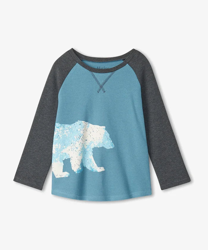 Hatley Long Sleeve Shirt - Winter Bear