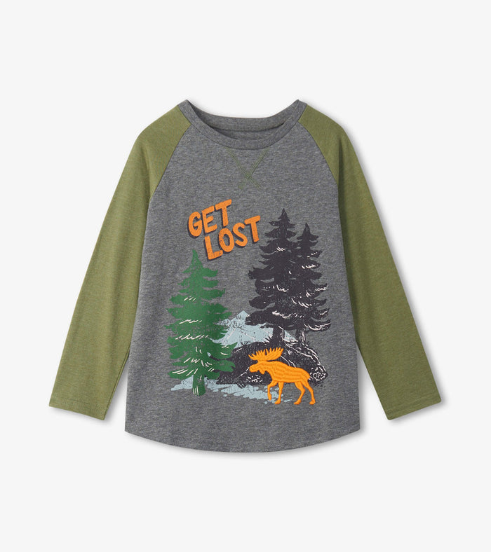 Hatley Long Sleeve Shirt- Get Lost