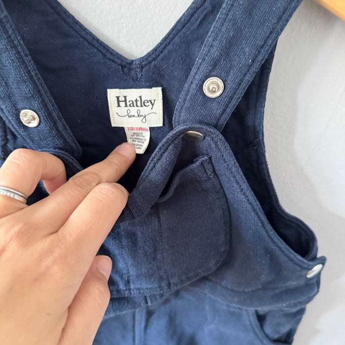Hatley / Navy crew overalls / 12-18M