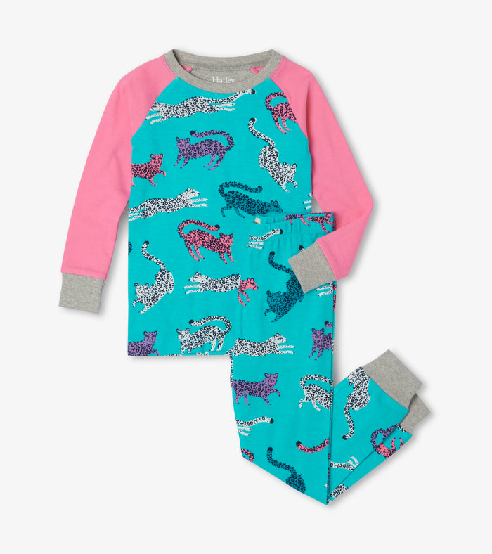 Hatley Pajama Set - Fab Cheetahs