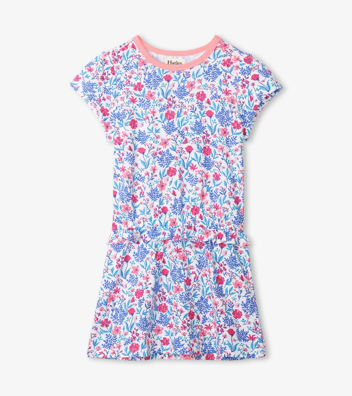 Hatley Ruffle Waist Dress - Wild Flowers