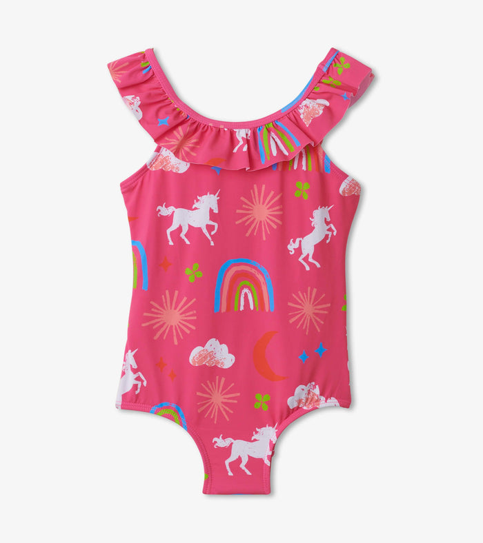 Hatley Swimsuit - Unicorns & Rainbows