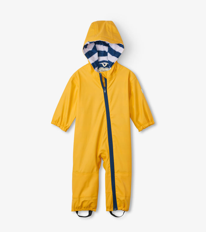 Hatley Terry Lined Baby Bundler - Yellow