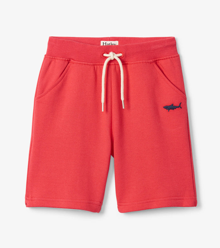 Hatley Terry Shorts - Nautical Red