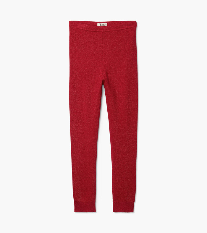Hatley Toddler Shimmer Tights - Red