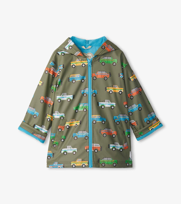 Hatley Zip Up Rain Jacket - Off Roading