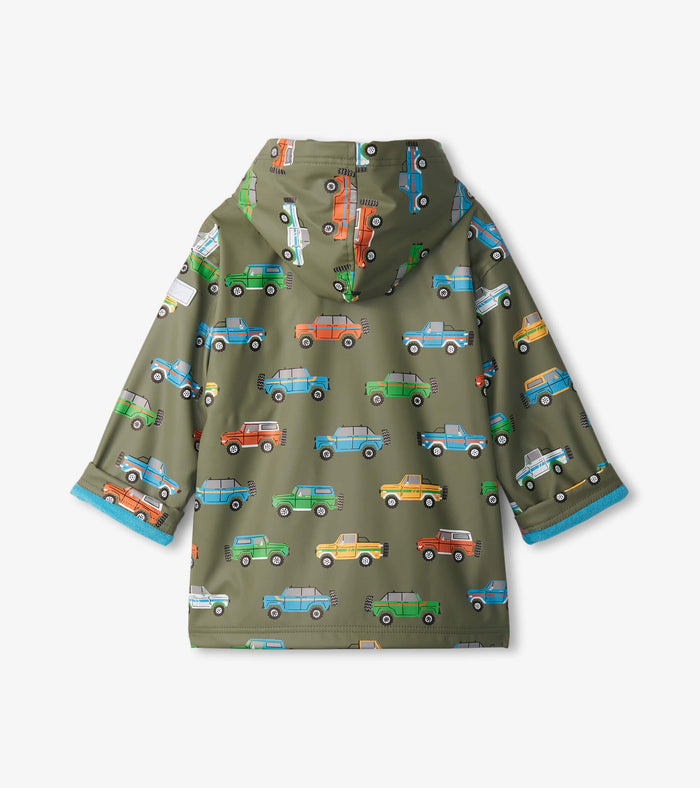 Hatley Zip Up Rain Jacket - Off Roading