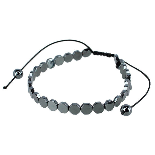 Hawk Metallic Disc Adjustable Bracelet