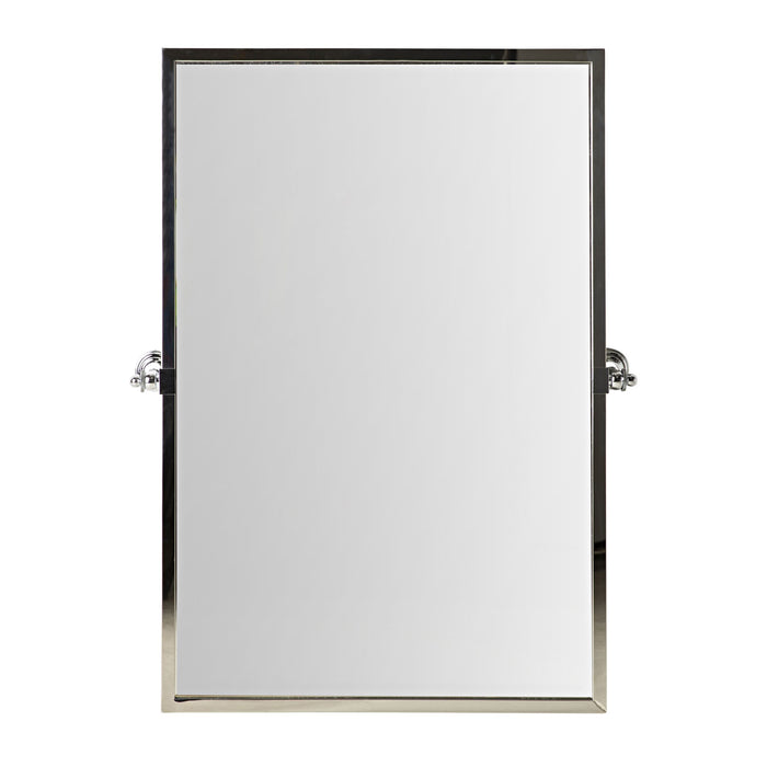 Hayden Square Pivot Mirror Chrome