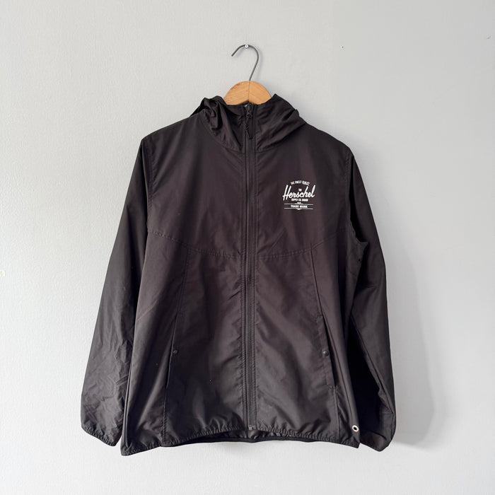 Herschel / Black windbreaker / Women L