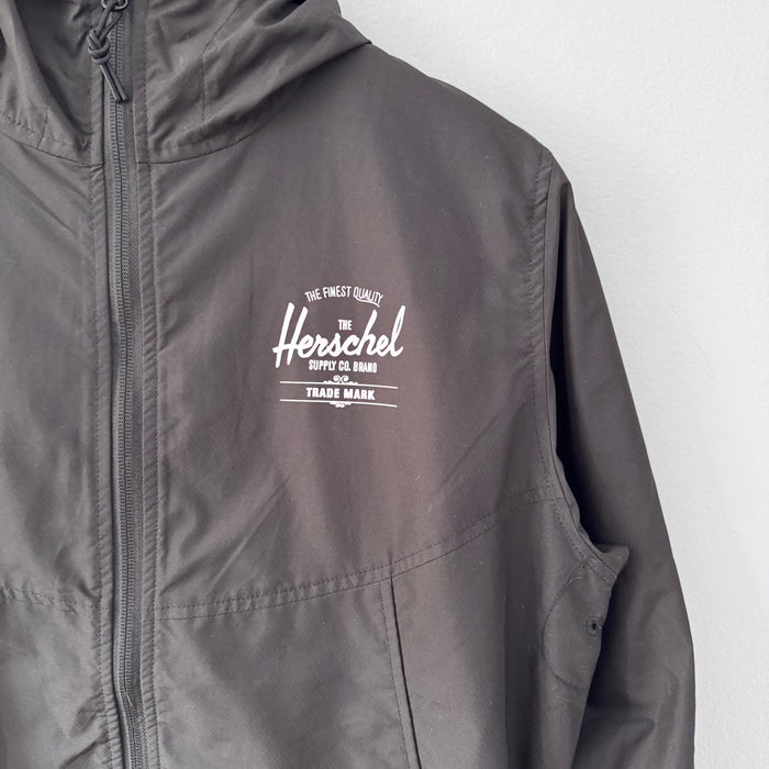 Herschel / Black windbreaker / Women L