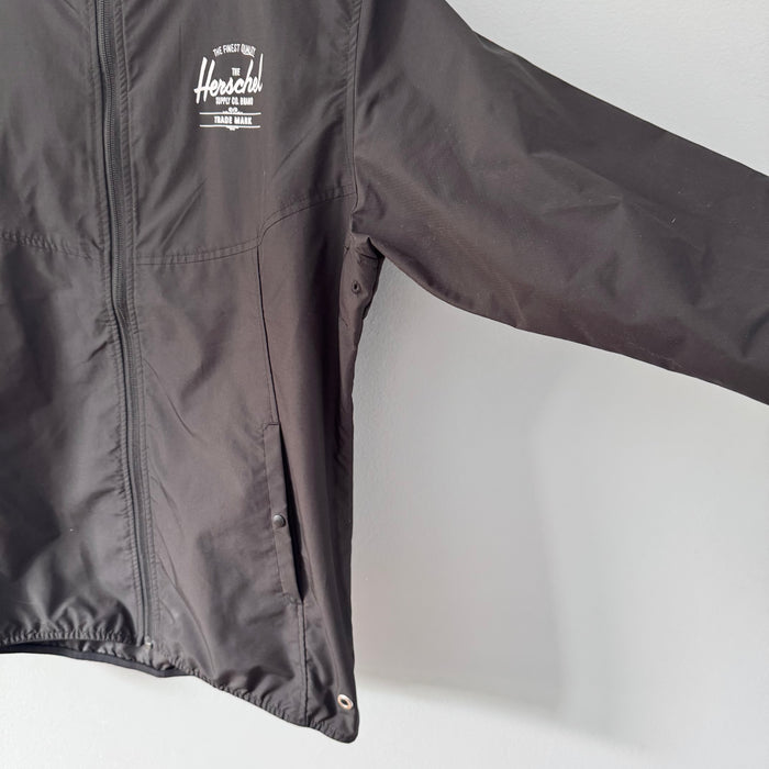 Herschel / Black windbreaker / Women L