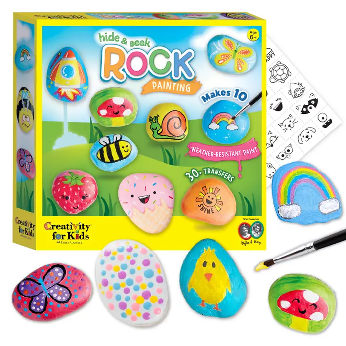 Hide & Seek Rock Painting Diy Craft Kit