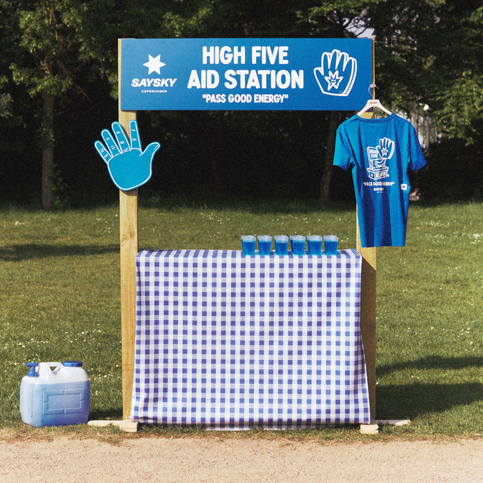 Saysky High Five Pace T-Shirt Blue 2014 ZM25010
