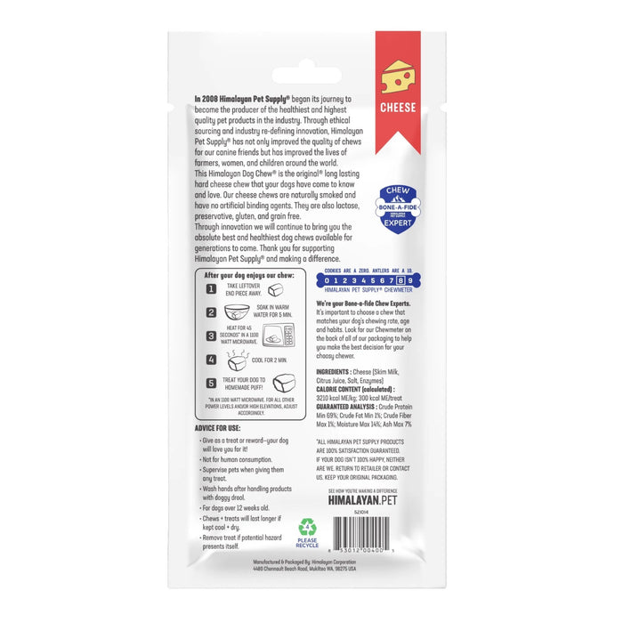 Himalayan Dog Chew-Cheese Flavor