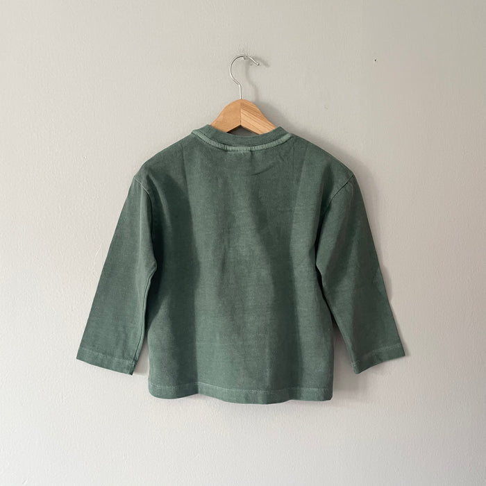 Jellymallow / Green T-shirt / 18-24M - Brand new