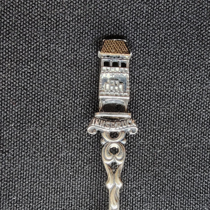 Innsbruck Austria Collectible Souvenir Spoon 4.25" (11cm) Silver Plated