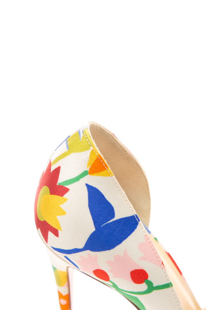 Christian Louboutin - Iriza 100 Crepe Satin Heels (37.5)