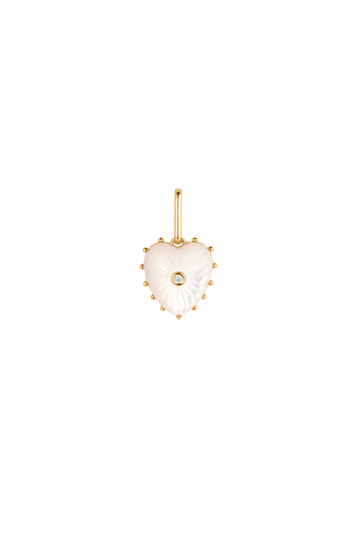 Thatch Isabel Mother of Pearl Charm in gold