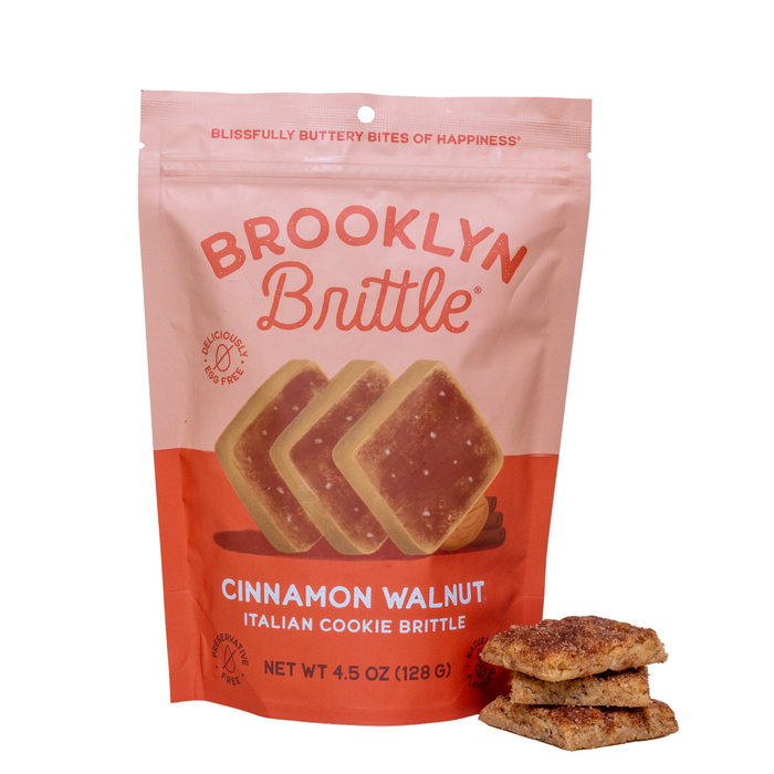 Italian Cookie Brittle – Cinnamon Walnut | Pouch Bag
