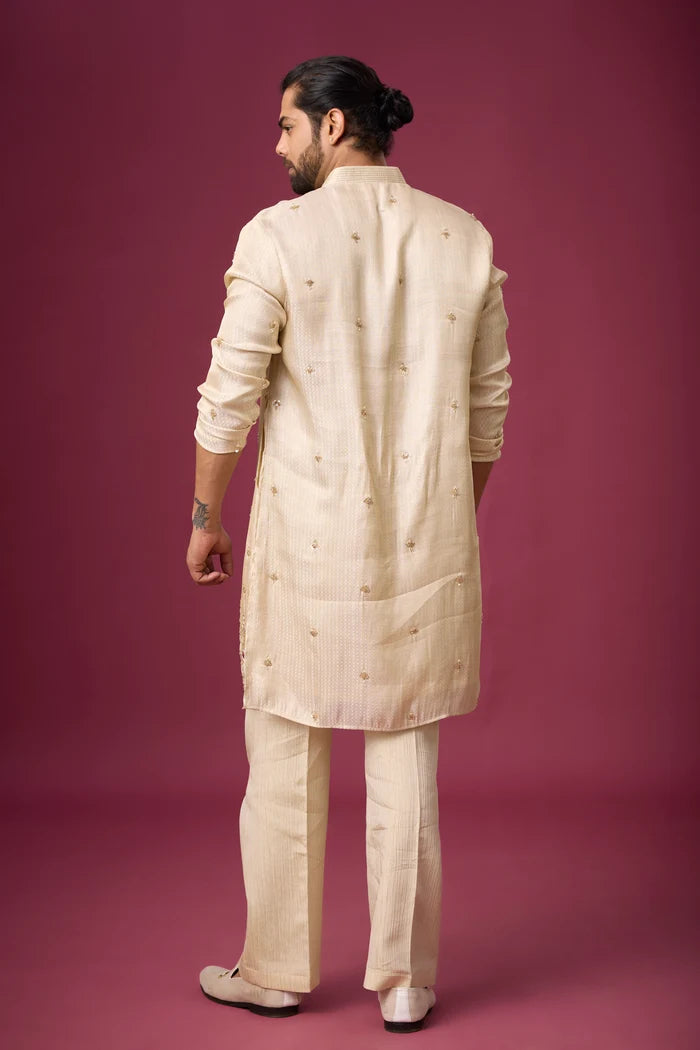 Buy Designer Ornate Kurta Set for Men Online India | Mahavir NX