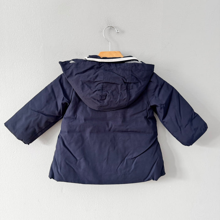 Jacadi / Navy padded jacket / 18M
