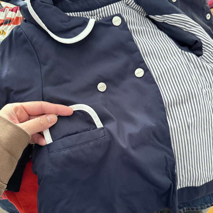 Jacadi / Navy padded jacket / 18M