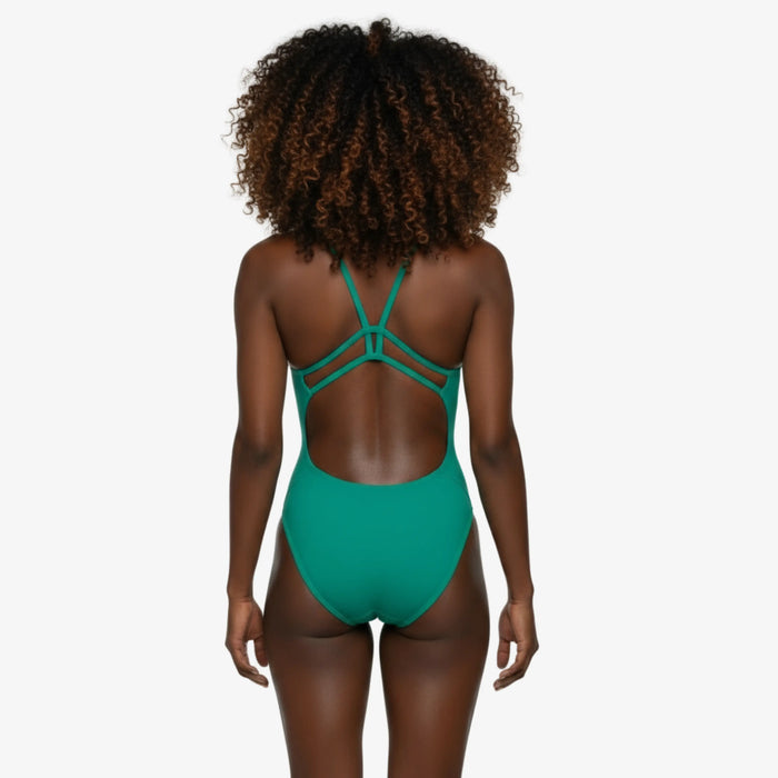 Jade Luxe Back One-Piece Swimsuit - Norca Athletic Swimwear