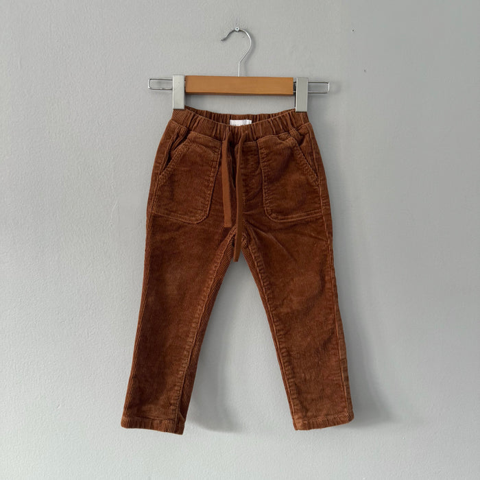 Jamie Kay / Brown corduroy pants / 2Y