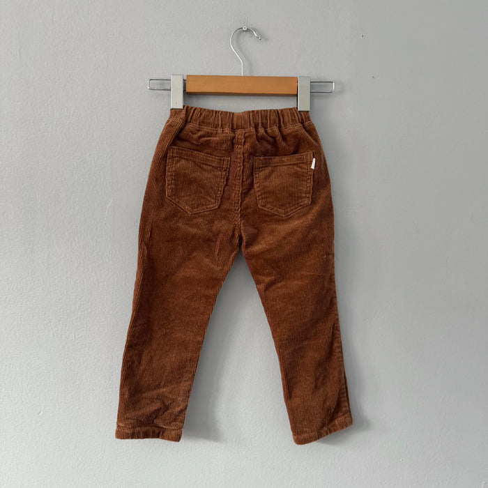 Jamie Kay / Brown corduroy pants / 2Y