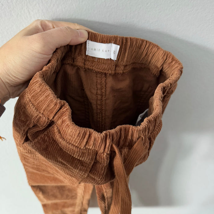Jamie Kay / Brown corduroy pants / 2Y