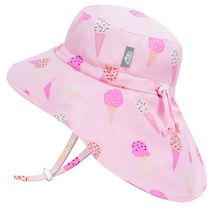 Jan & Jul Aqua Dry Xplorer Hat - Pink Ice Cream