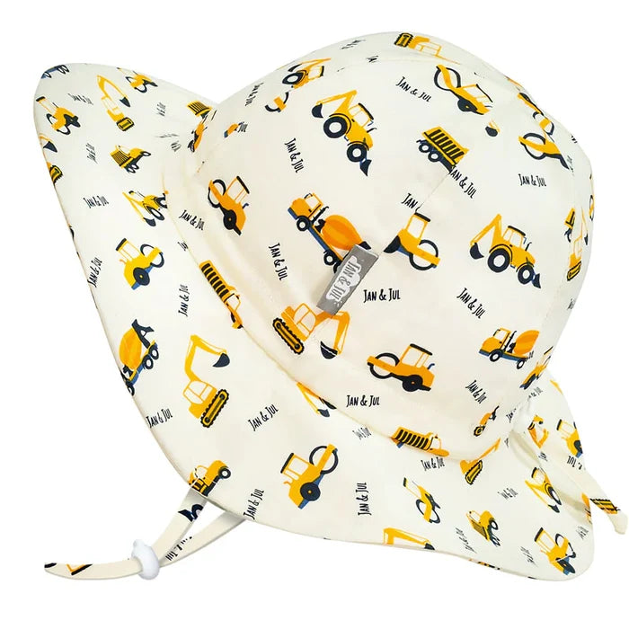 Jan & Jul Cotton Floppy Hat - Little Diggers