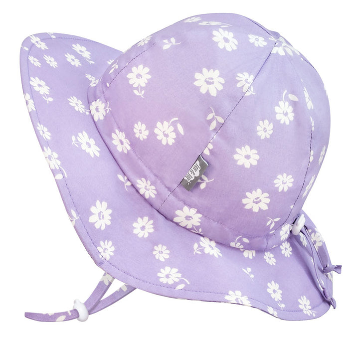 Jan & Jul Cotton Floppy Hat - Purple Daisy